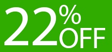 SUNDAY SPECIAL PROMO 22% OFF 